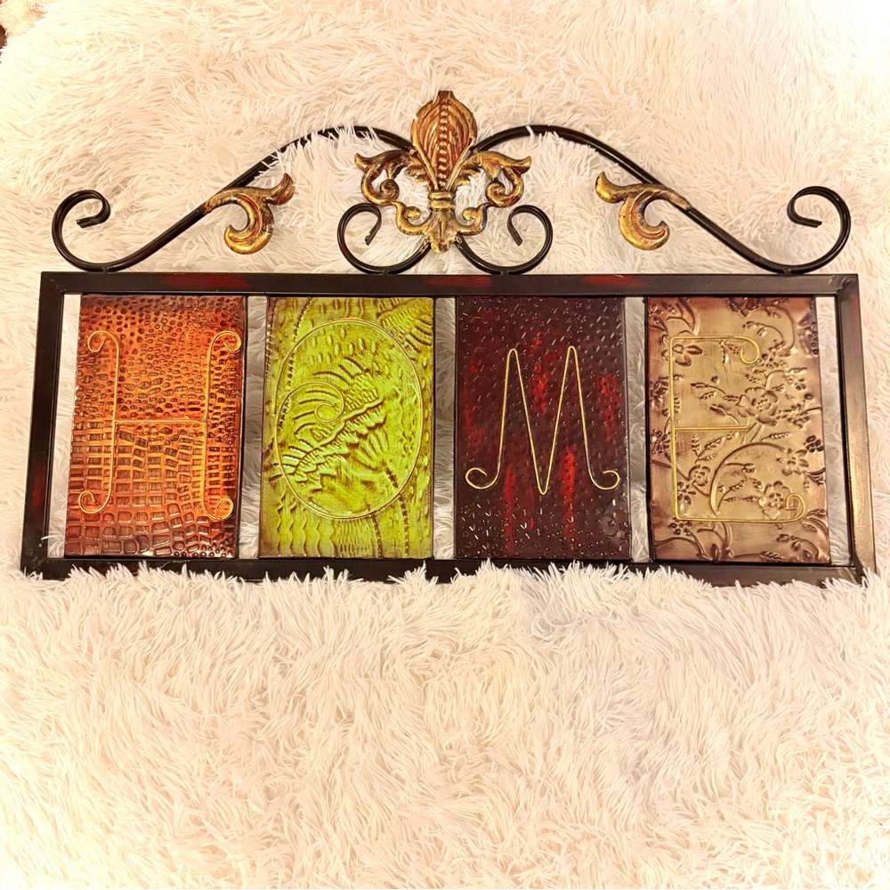 Decorative HOME Fleur-De-Lis Wall Art